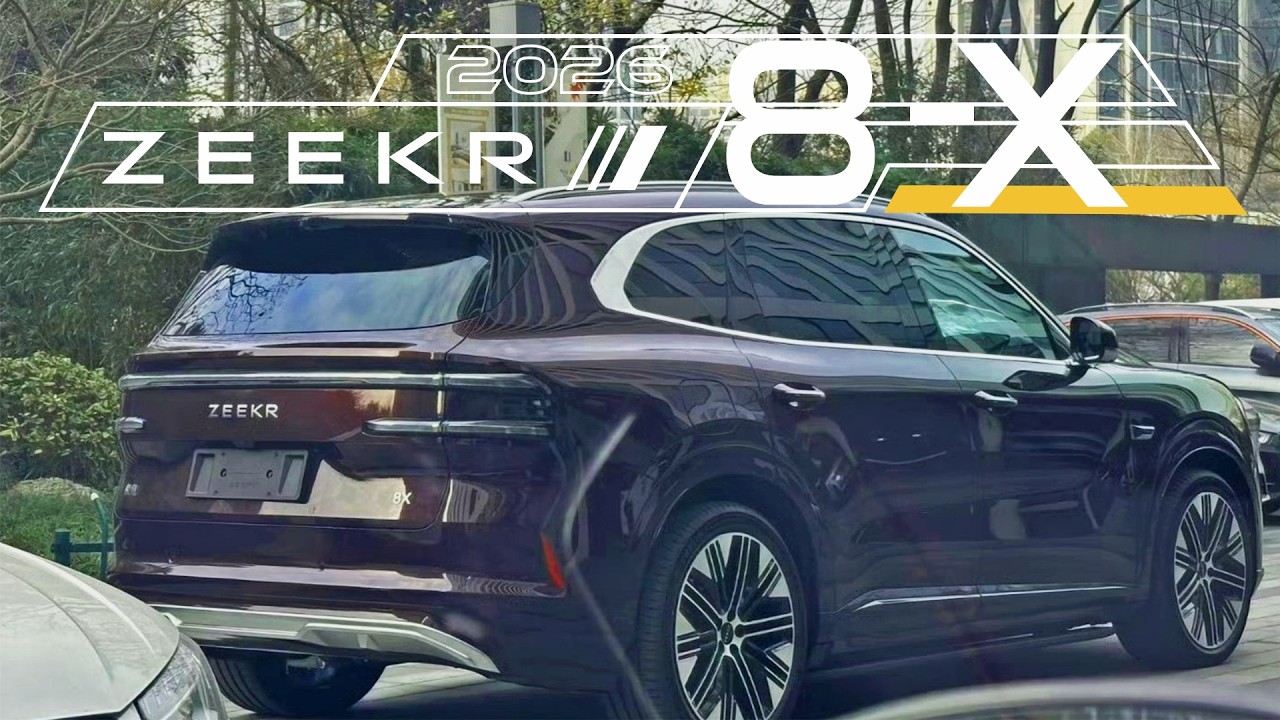 Nowy Zeekr 8X 2026 to pow&oacute;d, dla kt&oacute;rego SUV-y się zmieniają