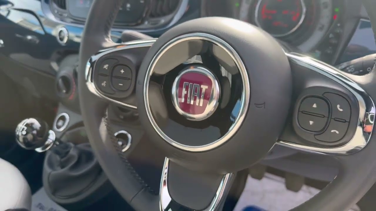 Special edition Fiat 500 with Pan Roof 