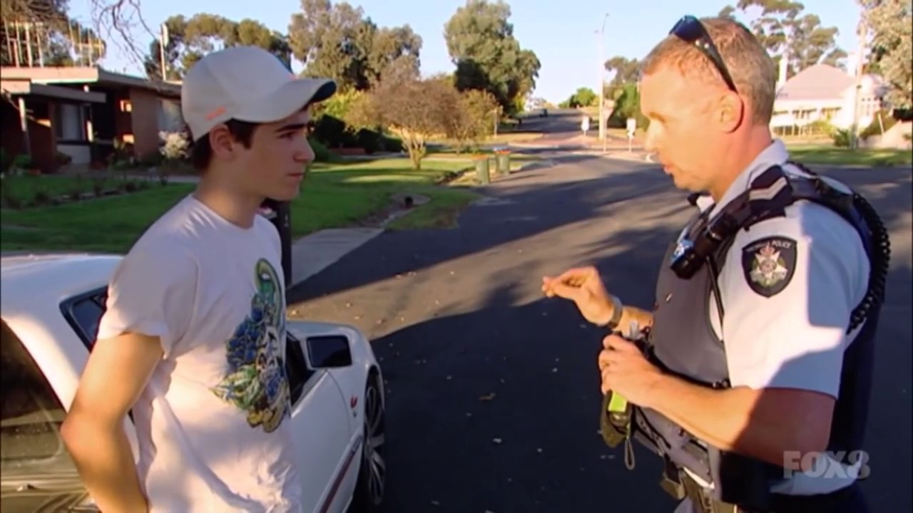 10 Year Old Brain Inside a 19 Year Old Body (Highway Patrol Australia)