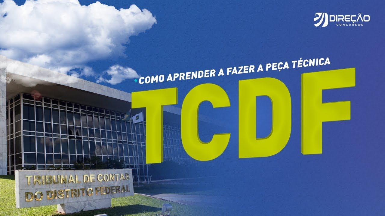 TCDF - APRENDA A FAZER A PEÇA TÉCNICA