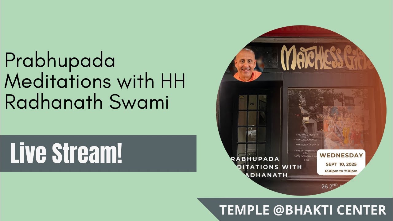 Prabhupada Meditations with HH Radhanath Swami