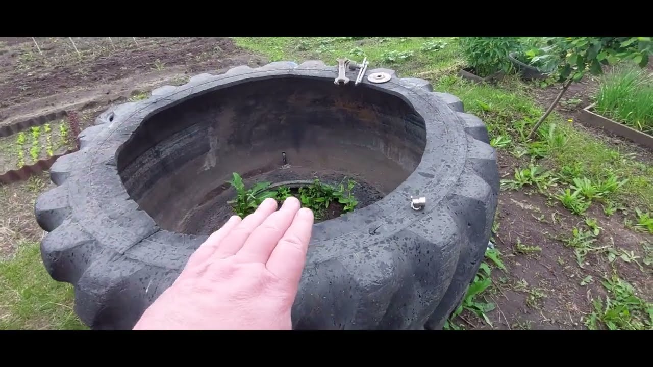 Бассейн из Колеса