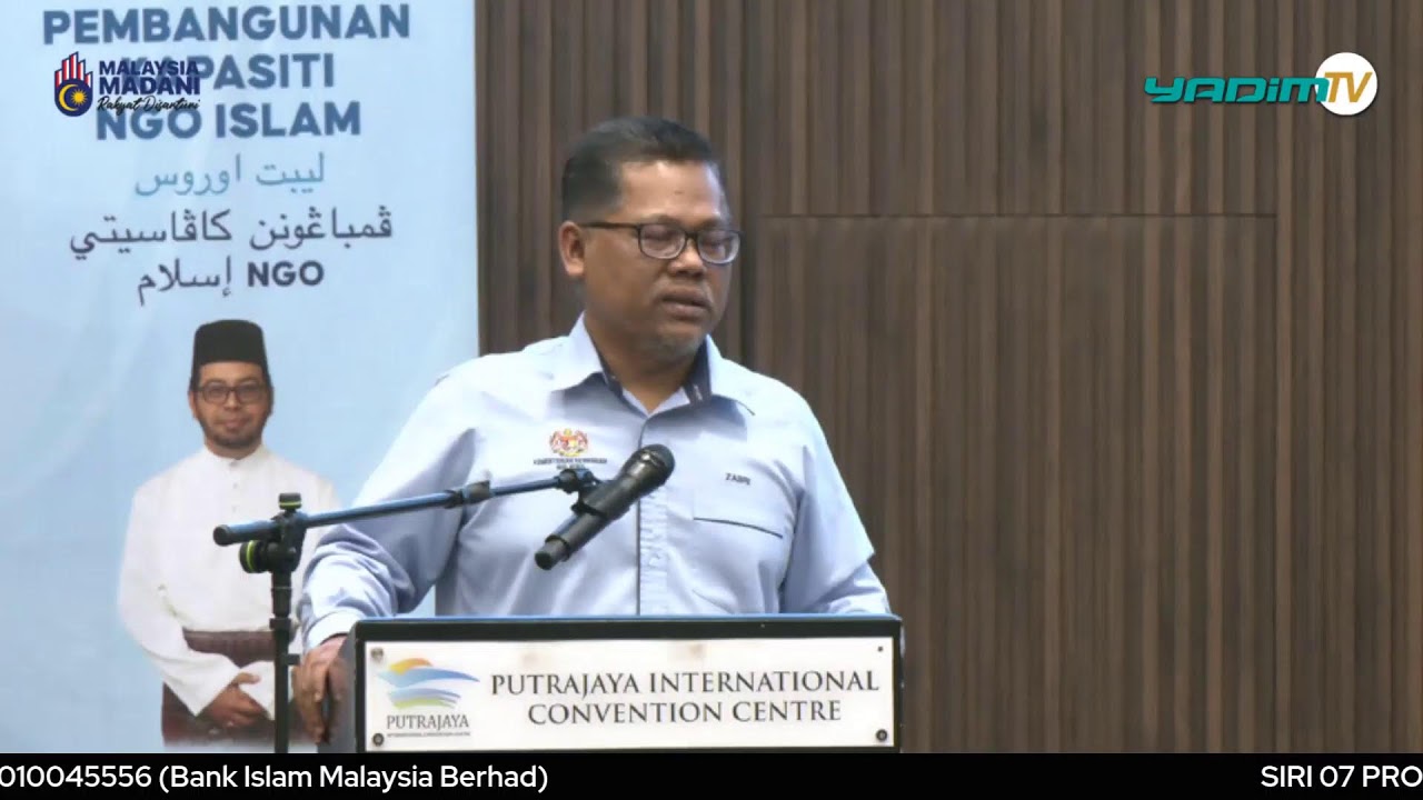 [LANGSUNG SESI PETANG] LIBAT URUS PEMBANGUNAN KAPASITI PERTUBUHAN BUKAN KERAJAAN (NGO) ISLAM