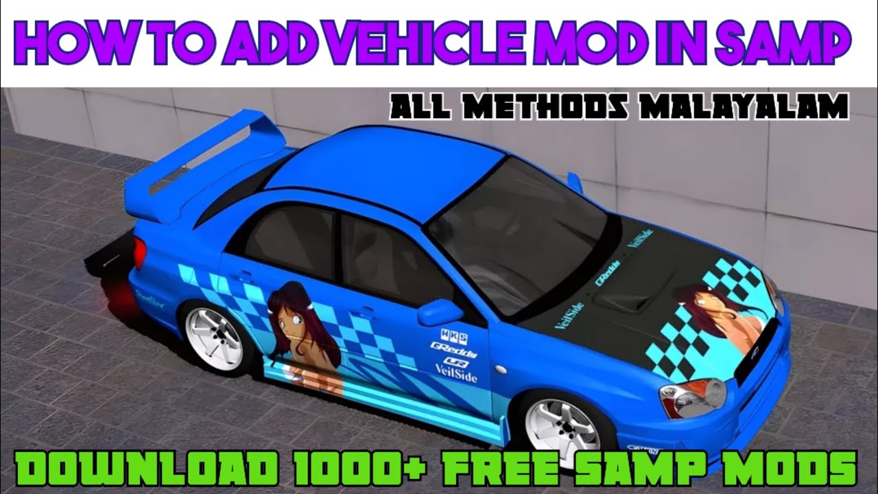 HOW TO ADD  CAR  MOD IN SA-MP LAUNCHERS | MALAYALAM | GTA SAMP | CNC YT