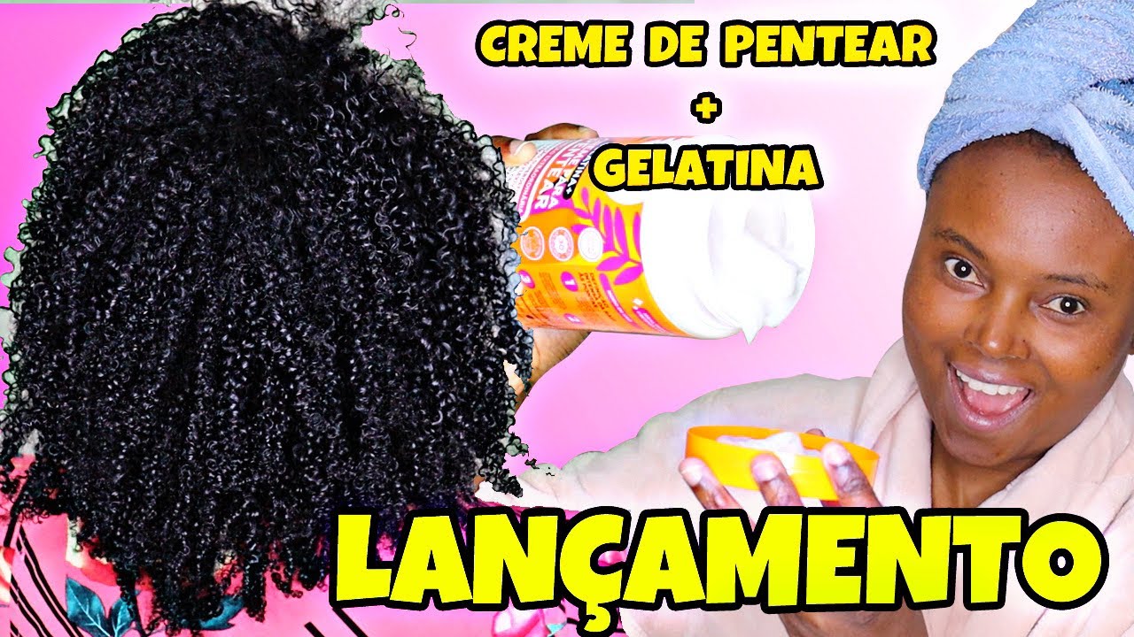 LANÇAMENTO: GELATINA  + CREME DE PENTEAR  DEFINIÇÃO EXTRAORDINÁRIA SALON LINE