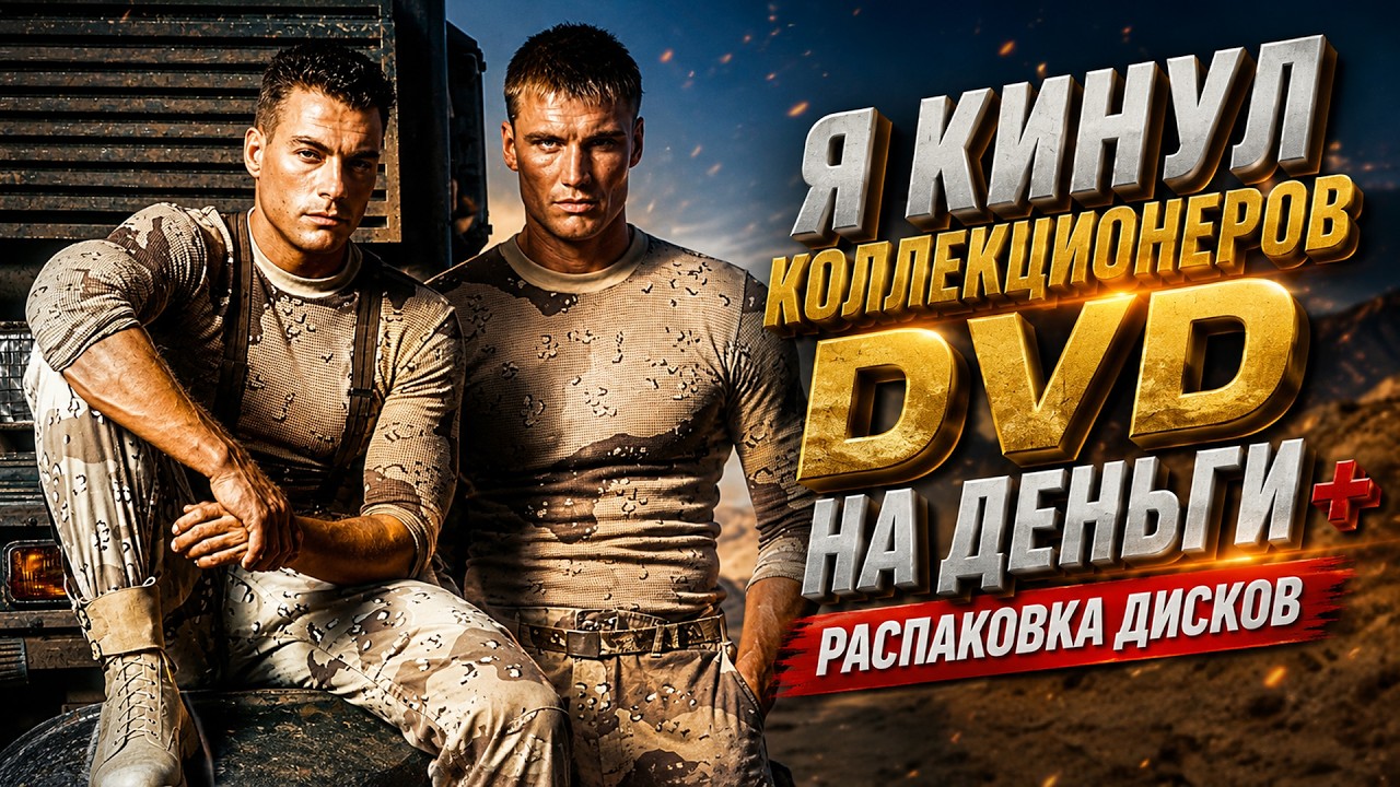 💥Я КИНУЛ КОЛЛЕКЦИОНЕРОВ DVD НА ДЕНЬГИ + РАСПАКОВКА DVD📀