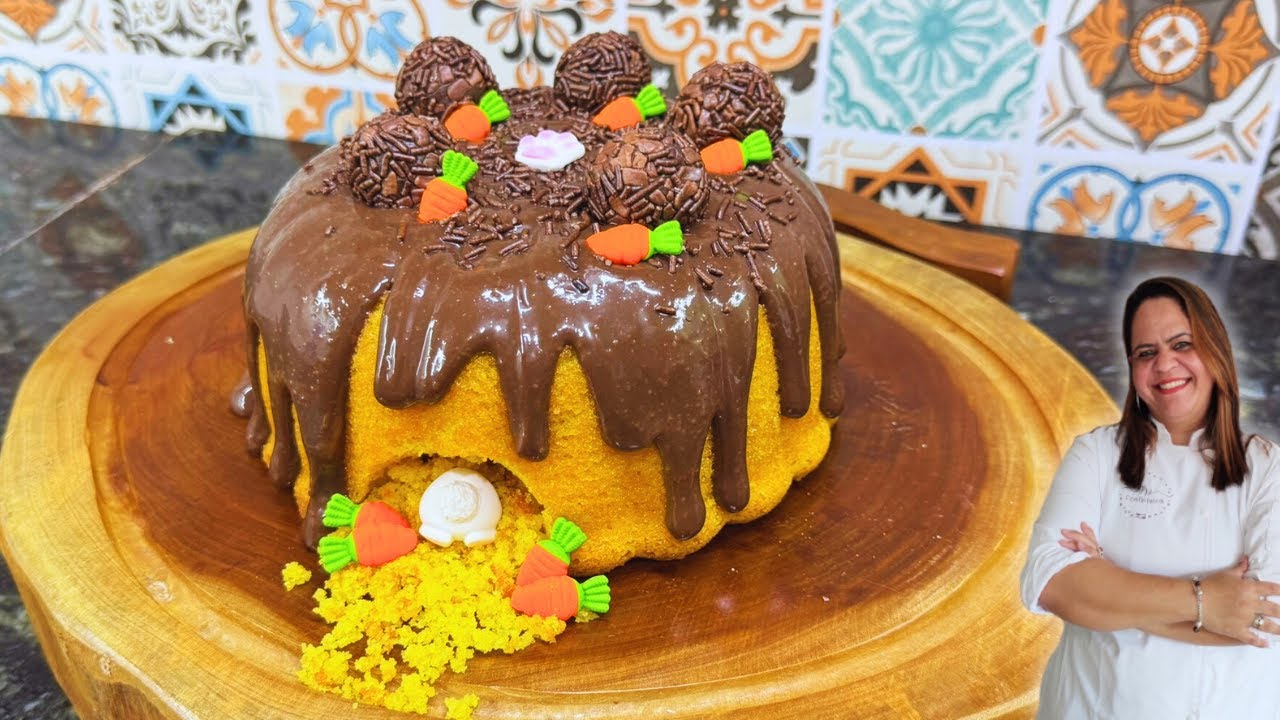 COMO GANHAR DINHEIRO NA PÁSCOA COM BOLO DE CENOURA
