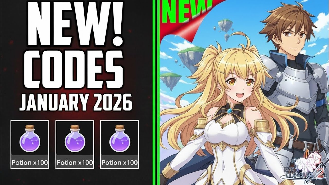 *Новые коды* Коды для игры Epic Conquest 2 | Январь 2026 г. - Геймплей | 7 подарочных кодов - Как...