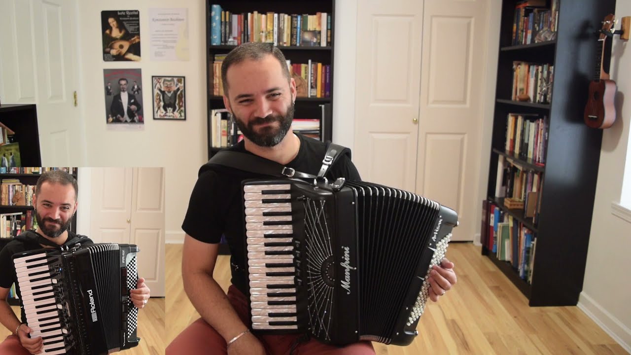 The Kerfunken Jig/Willie Coleman's/The Swallowtail | Uncle Kosta, Irish Jigs on the accordion