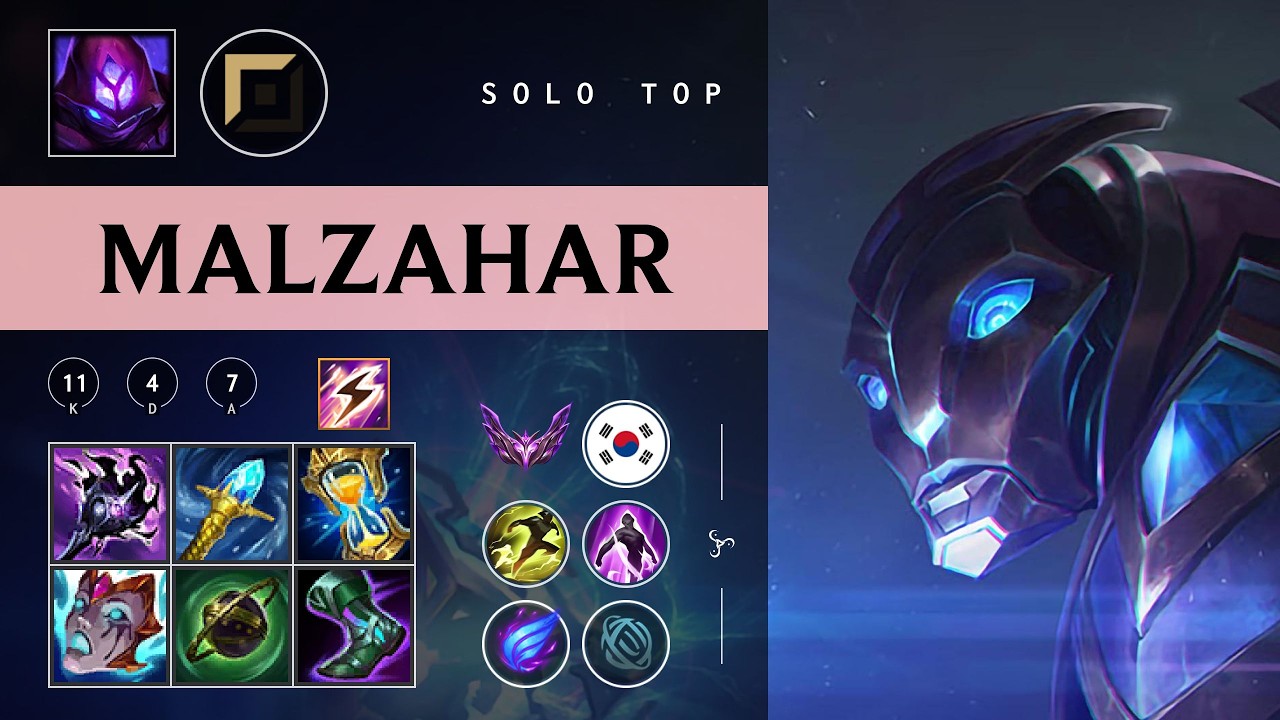 Malzahar Top vs Sett - KR Master Patch 26.05