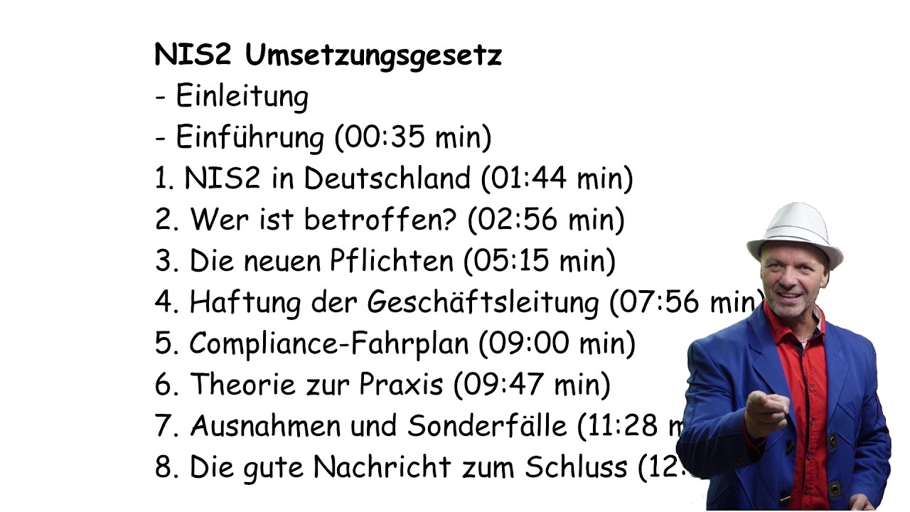 NIS2 Umsetzungsgesetz erklärt  - IT- und Informationssicherheit