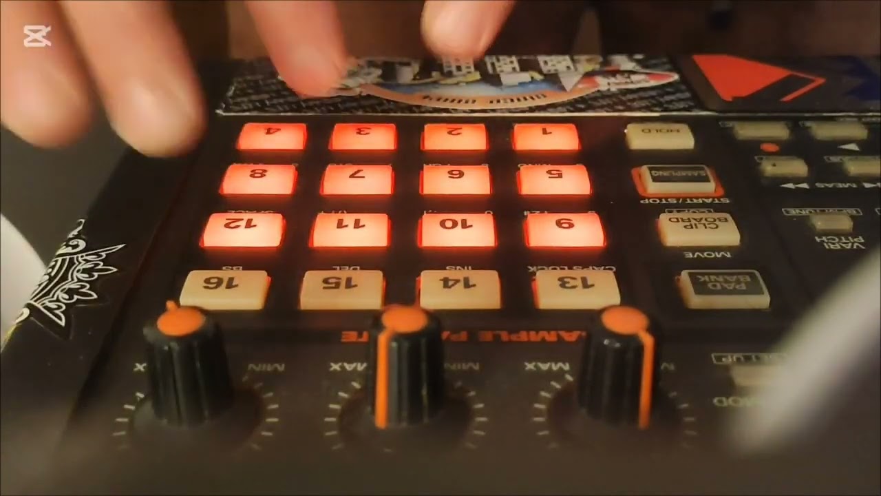 Sessione in studio con Roland Sp808 EX