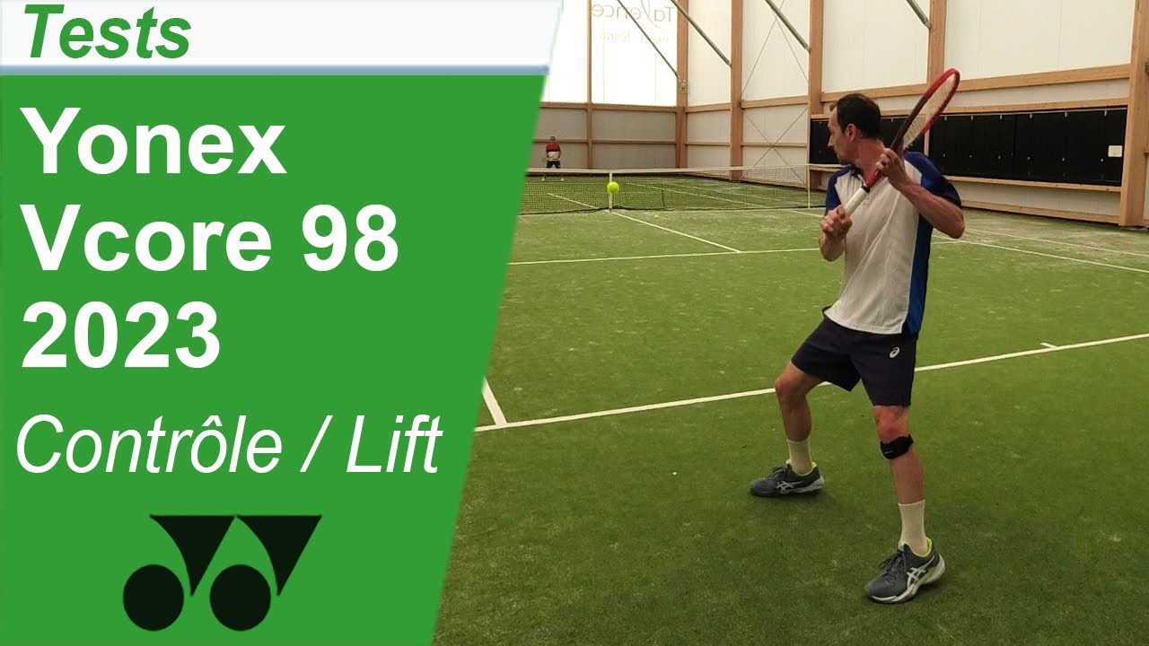 Test de la raquette de tennis Yonex VCore 98 (2023)