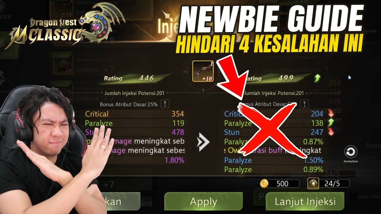 Wajib tau nih! 4 Kesalahan yang Kalian Harus Hindari di Game Dragon Nest M Classic