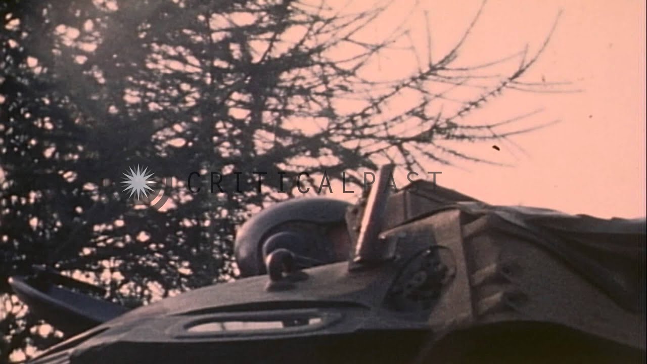REFORGER 77: M-60A1 tanks in Germany. HD Stock Footage