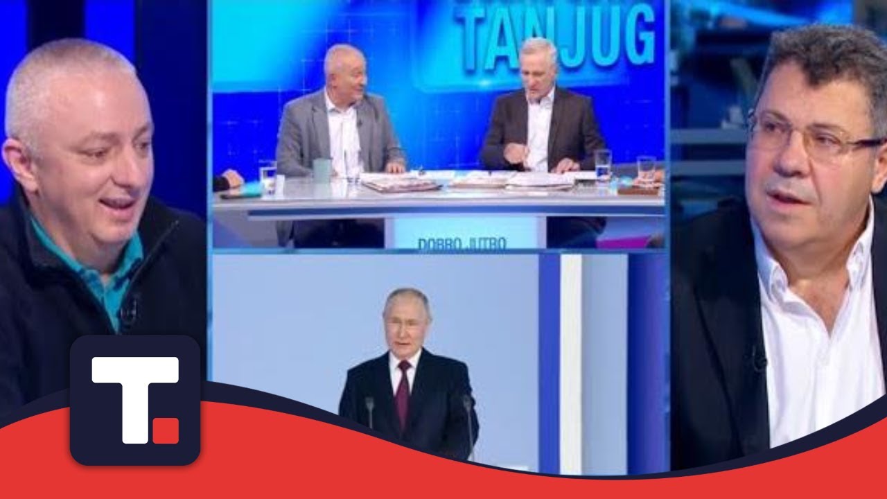 Da li Putin ide Miloševićevim stopama? - Darko Trifunović i Miljkan Karličić  • DOBRO JUTRO TANJUG