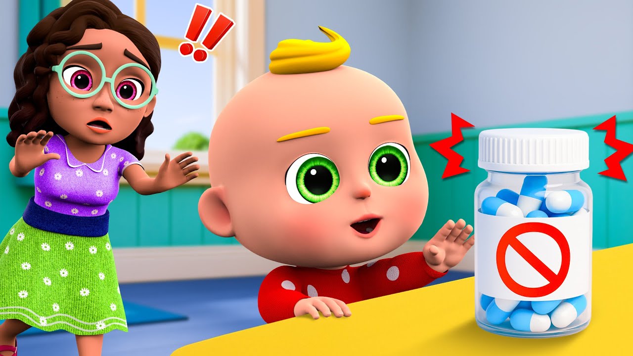 Medizin oder Süßigkeiten?  Lehrreiches und unterhaltsames Kinderlied auf Deutsch | PO&PU Kinderlied