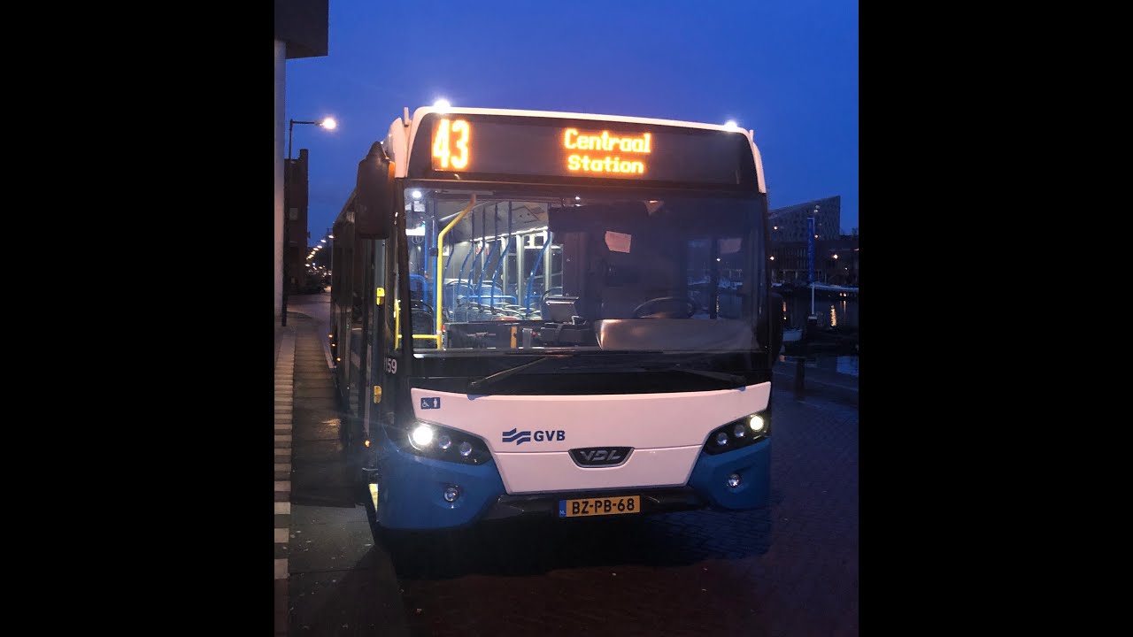 Gvb Amsterdam lijn 43 🔄