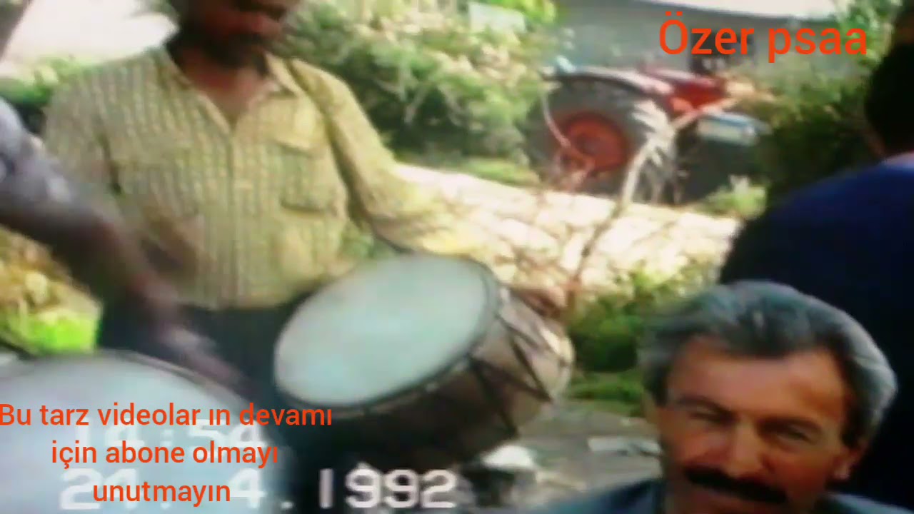 KIZILÖMERLİ KÖYÜ ESKİ DUGUNLERİ 1992