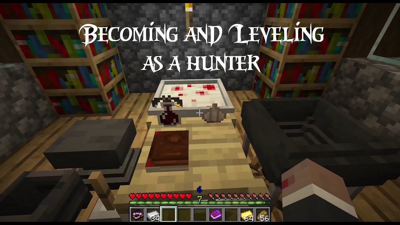 Leveling as a vampire hunter - Vampirism