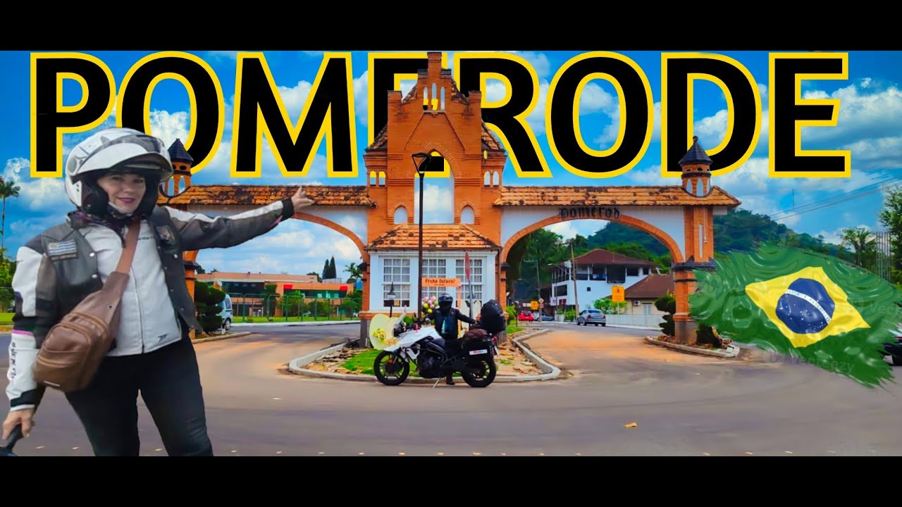 ¡ NO CREERAS LO QUE  ENCONTRAMOS EN EL CAMINO ! 🛵 Una ciudad ALEMANA en BRASIL 🛕