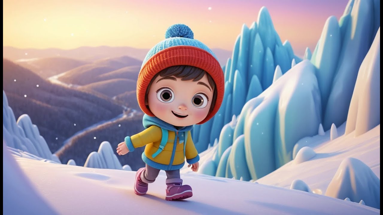 Fall Guys Jelly Kid Rolled Down the Ice Hill | Kids Songs & Nursery Rhymes