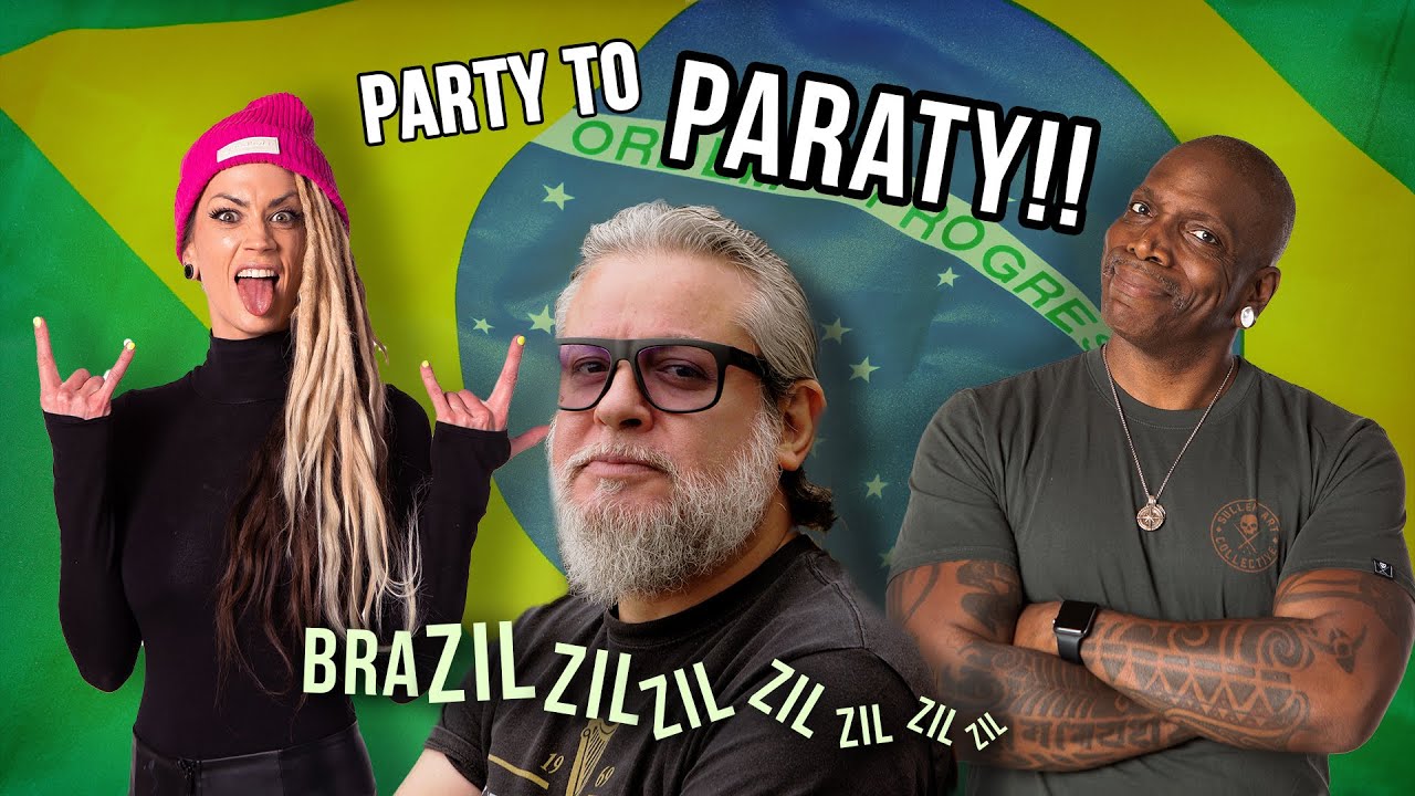 Bass LEGEND Paulo Jr. - Brazilian Road Trip to PARATY!!
