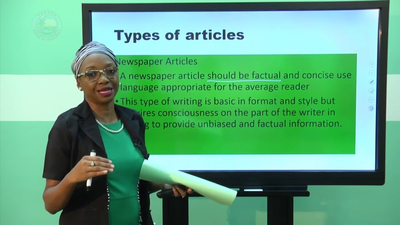 CSEC English - Expository Writing Articles