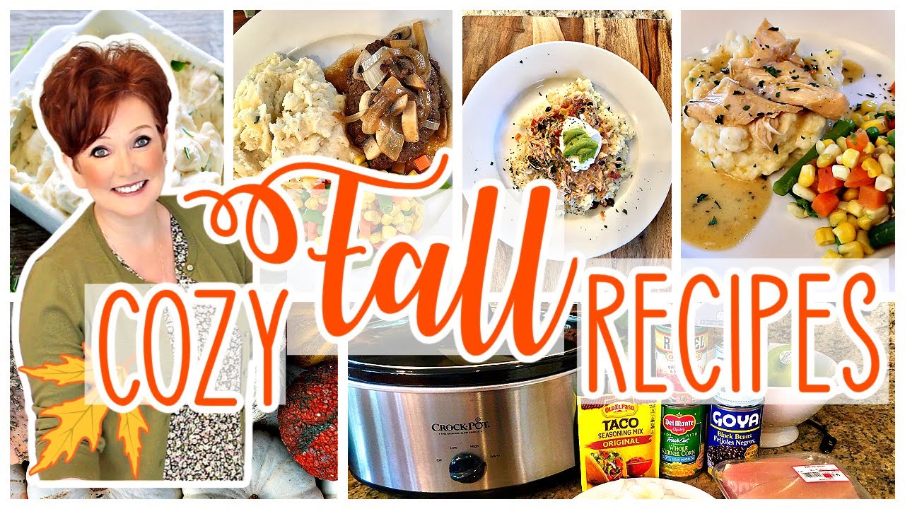 COZY FALL RECIPES🍁Cozy Family Dinners🍁