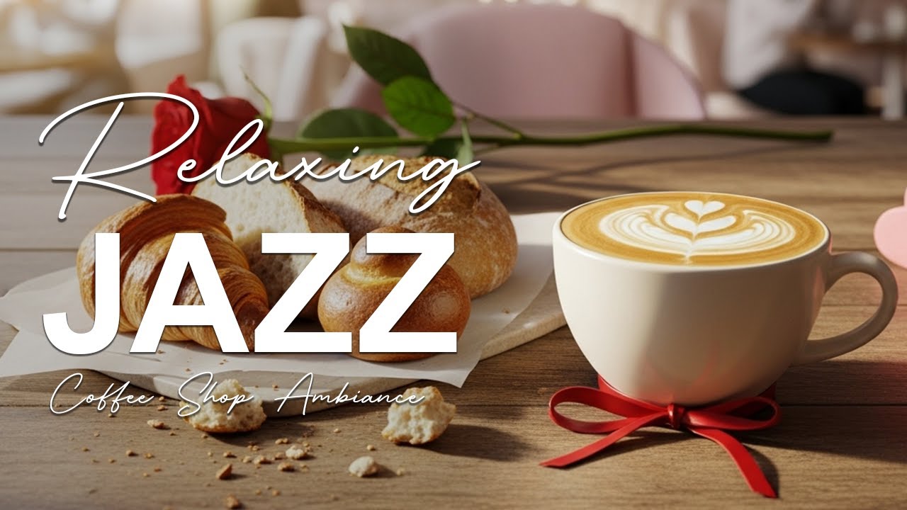 Relaxing Jazz ☕ Coffee Shop Ambiance for Happy Moods, Stress Relief and Holiday
