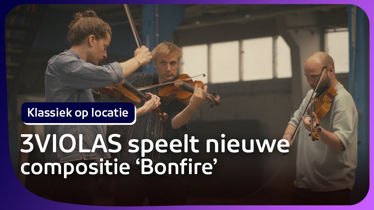 3VIOLAS: première van nieuwe muziek! | Klassiek op locatie