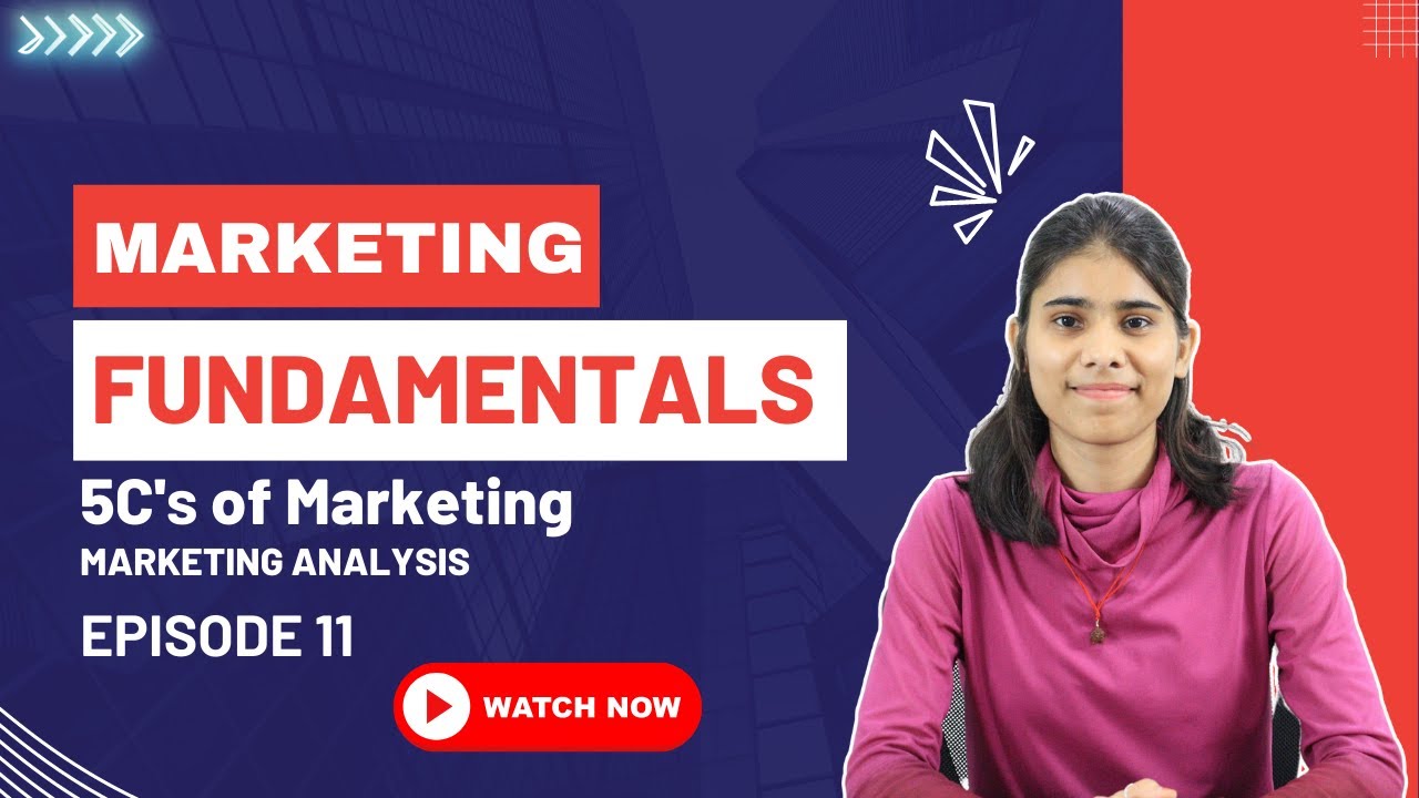 5Cs of Marketing | Marketing Analysis | Marketing Fundamentals| Big Faction