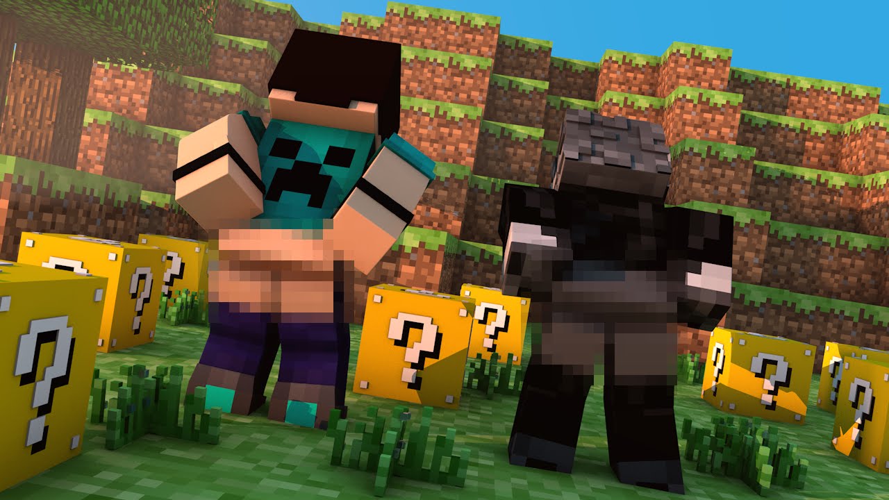 Minecraft Mod: BUNDA LUCKY BLOCK #01 - LUCKY BLOCK MINI-GAME PVP