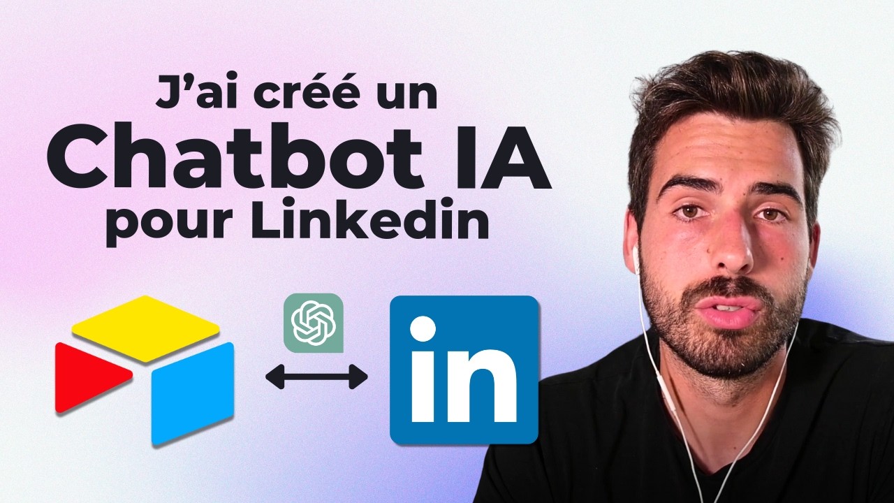 J’ai créé un Chatbot IA pour automatiser ma prospection Linkedin [DÉMO]