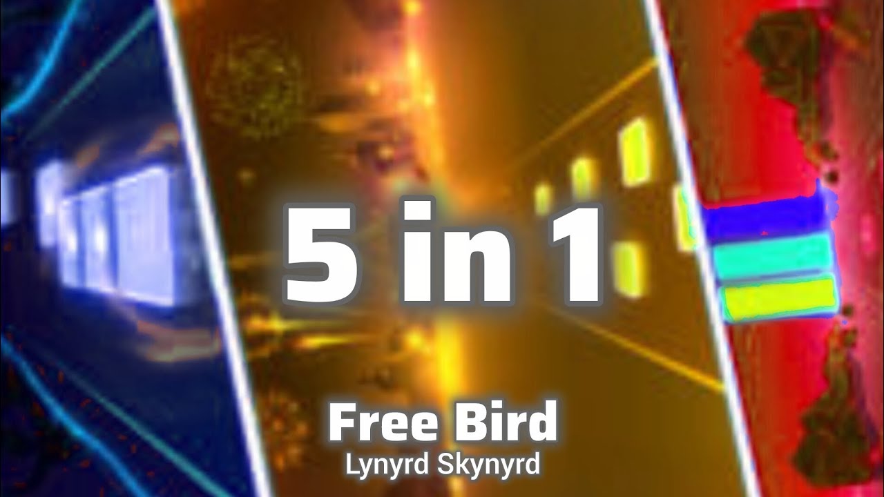 Tiles Hop | 5 in 1 | Lynyrd Skynyrd - Free Bird