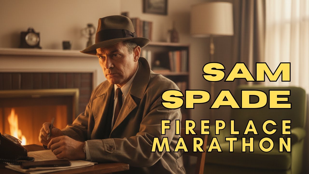 Fireplace Episodes - Sam Spade | Old Time Radio Marathon Classics
