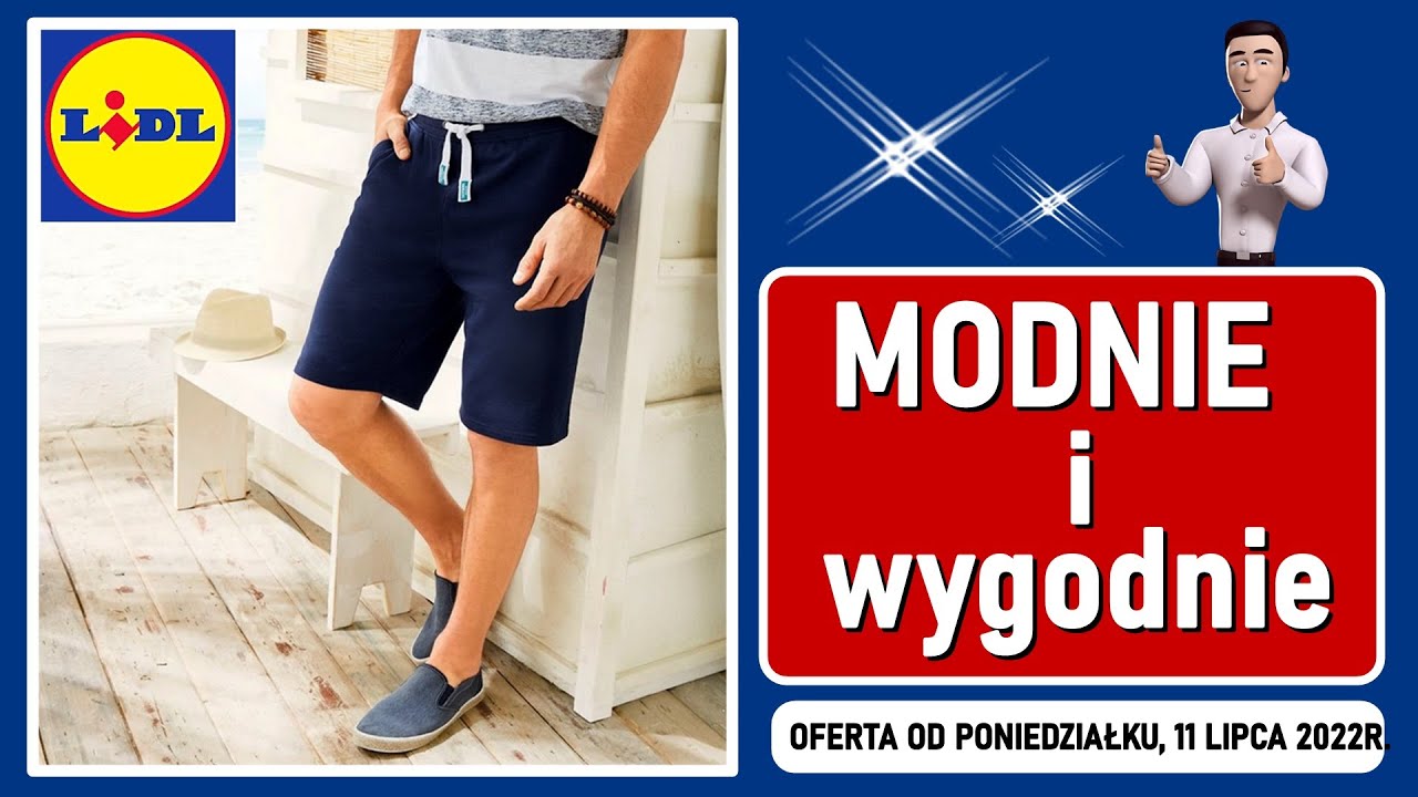LIDL | Oferta od Poniedziałku 11.07.2022 | Moda Męska | Lato