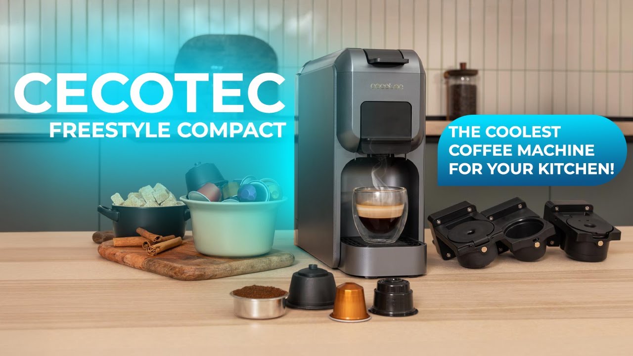 Cecotec FreeStyle Compact &mdash; самая крутая кофемашина для вашей кухни!