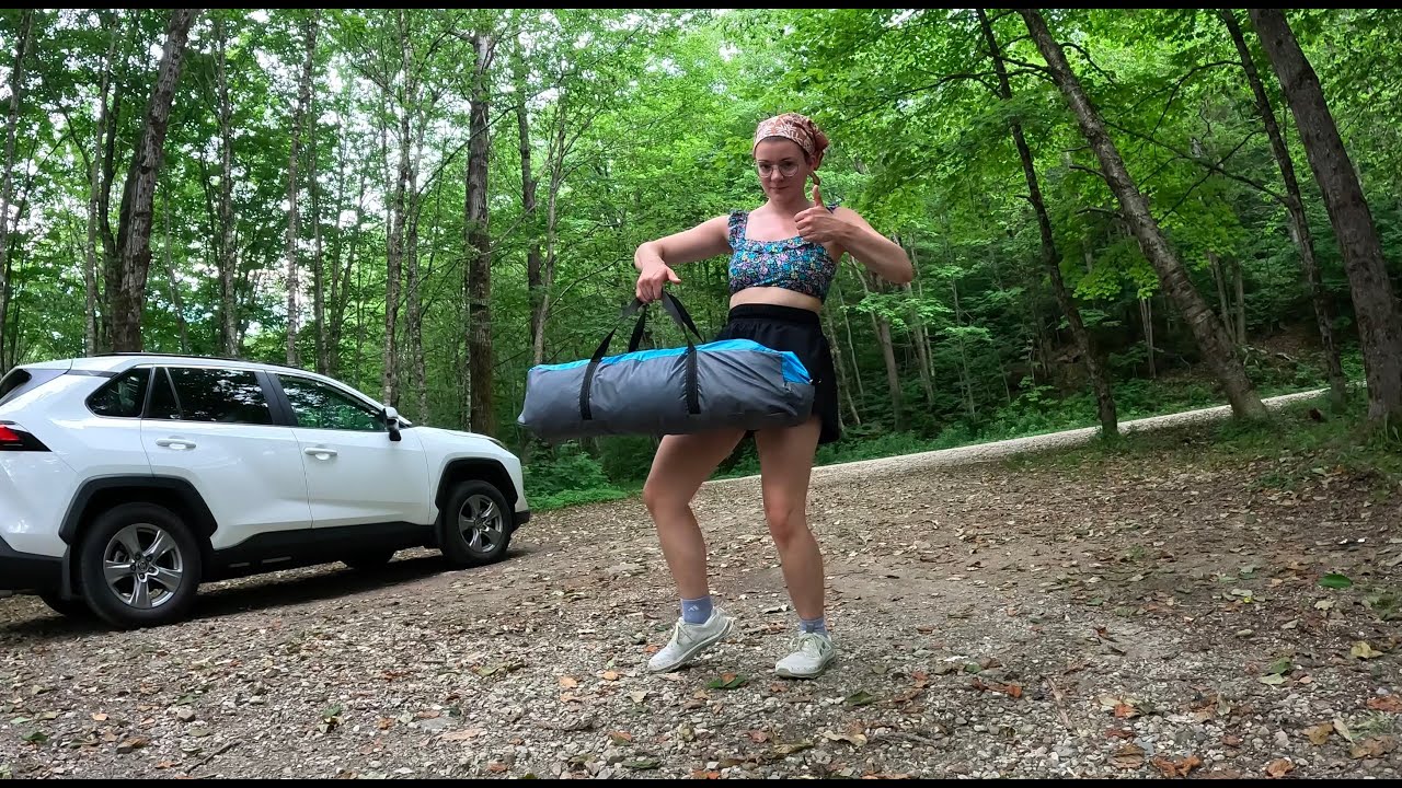 Solo dispersed car camping in Vermont!