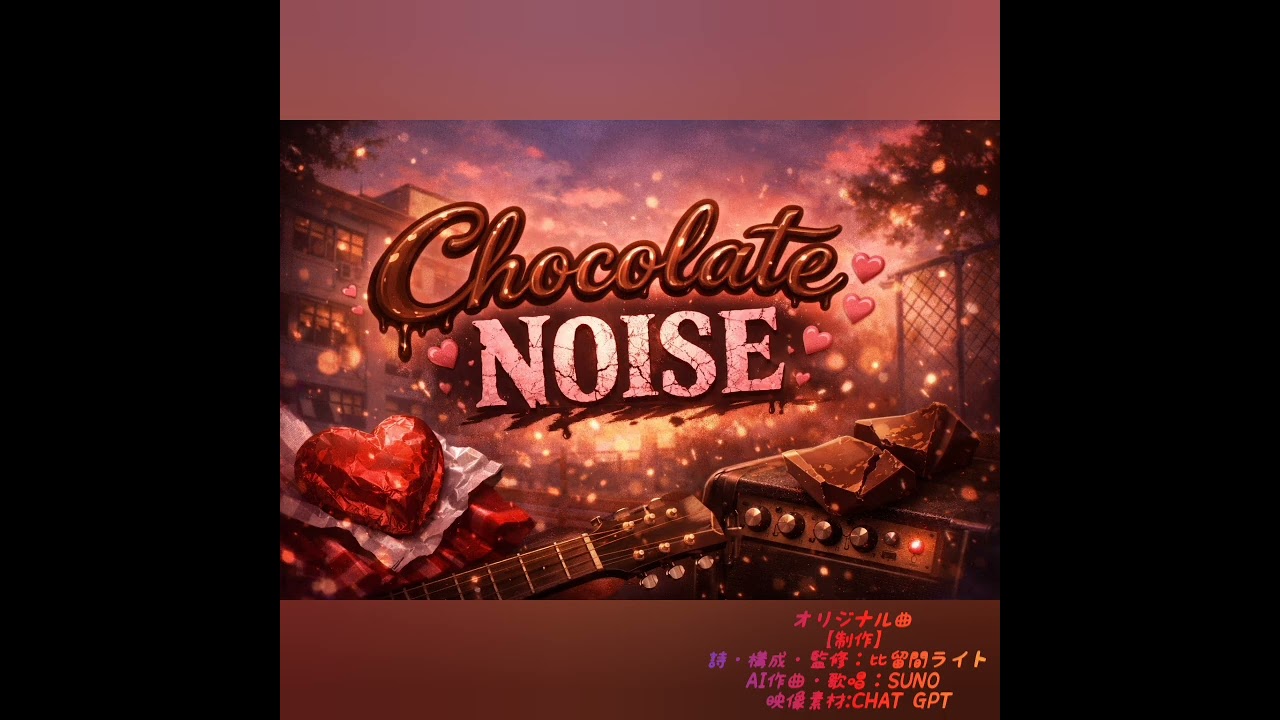 CHOCOLATE NOISE ラッピング出来ない感情 garagerock オリジナル曲（original song）