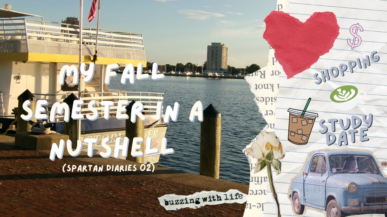 my fall semester in a nutshell // vintage market, matcha review