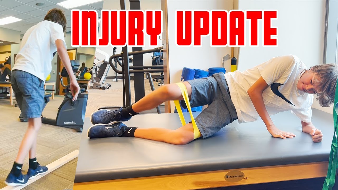 INJURY UPDATE | KNEE INJURY UPDATE | DAY AT PHYSICAL THERAPY