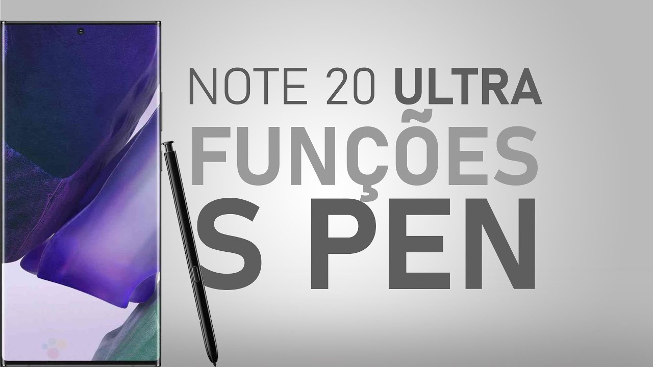 Samsung Galaxy Note 20 Ultra: Funções da S PEN!