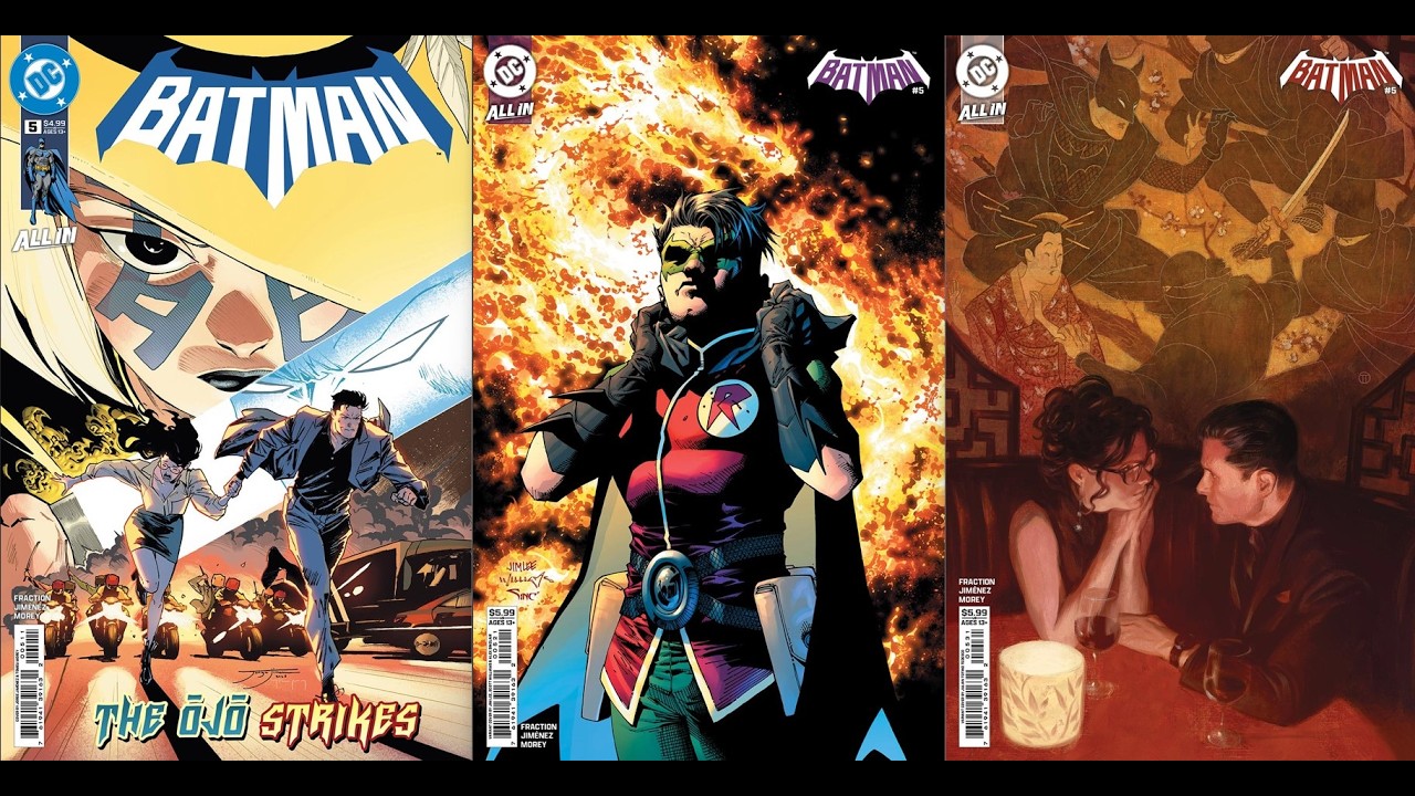 Batman (vol 4) 5 by Matt Fraction & Jorge Jimenez