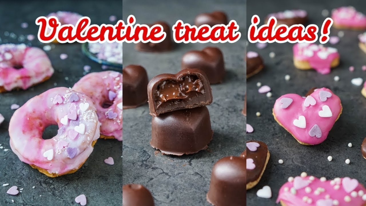 VALENTINE TREAT IDEAS! Easy & vegan