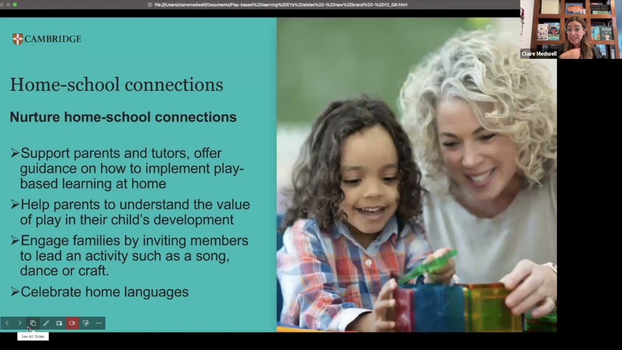 Play-based learning in the early years classroom with Claire Medwell