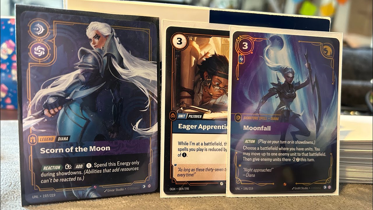 TOP 4 ORIGINS CASE DIANA  RIFT BOUND DECK PROFILE