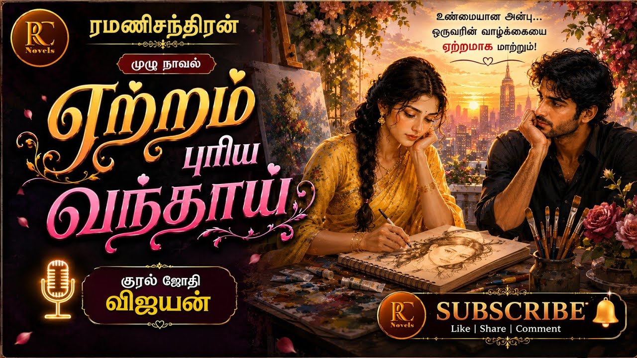 ஏற்றம் புரிய வந்தாய் | ரமணிசந்திரன் |tamil audio novels | tamil novels audio books|ramanichandran
