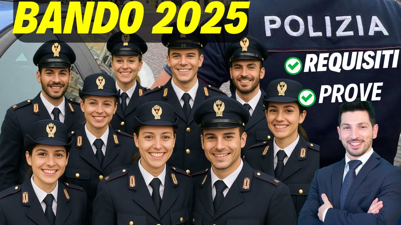 Concorso Polizia di Stato 2025 - Tutto Quello che Devi Sapere!