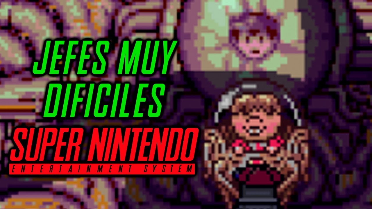 Los JEFES MÁS DESAFIANTES de los CLASICOS de SUPER NINTENDO